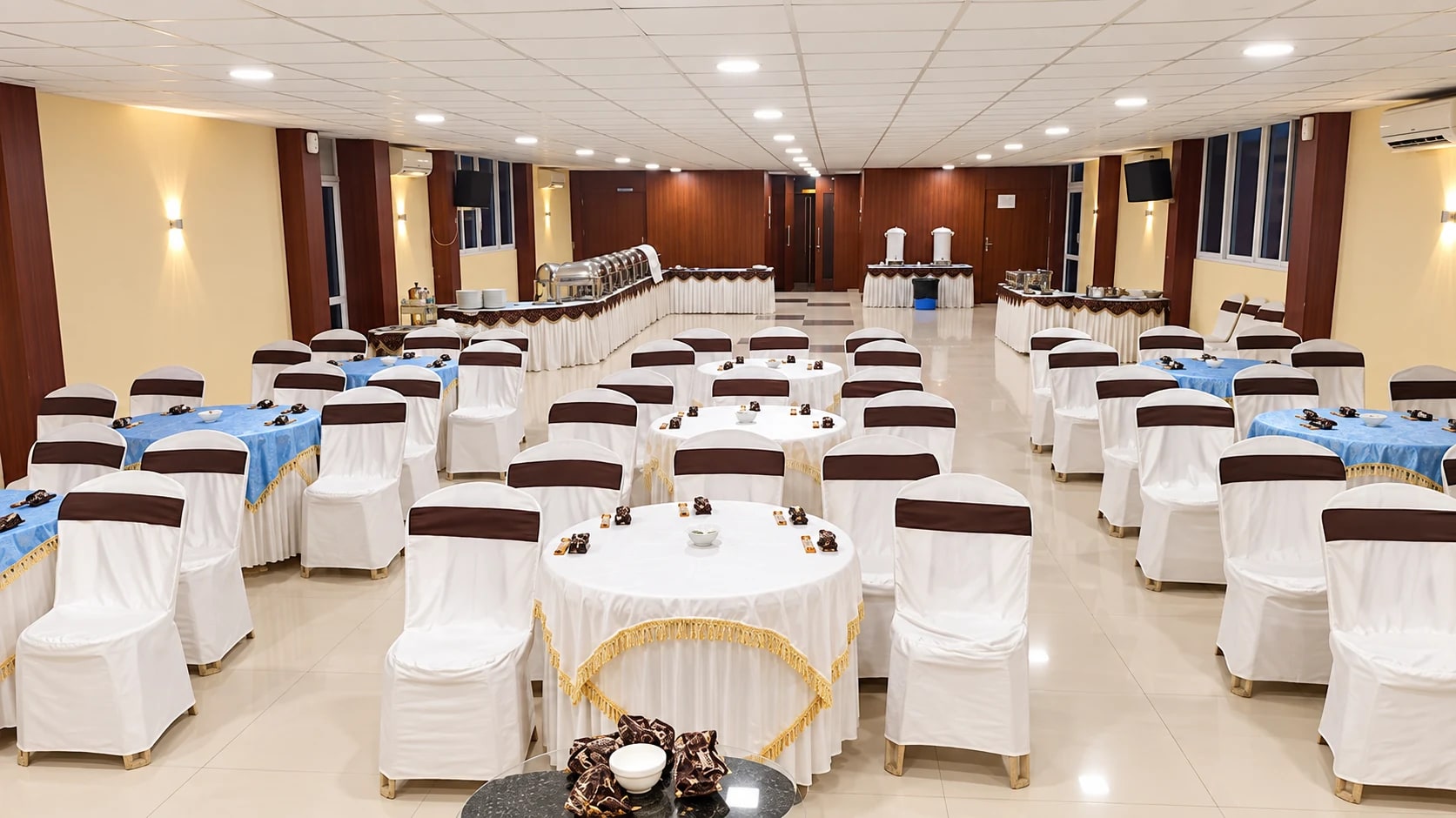 Banquet seating at AAR Royal Park