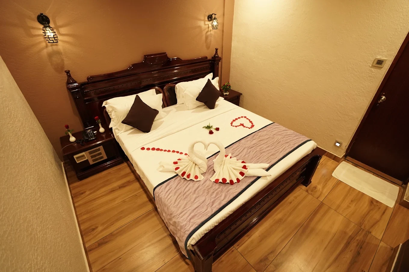 Decorated double room